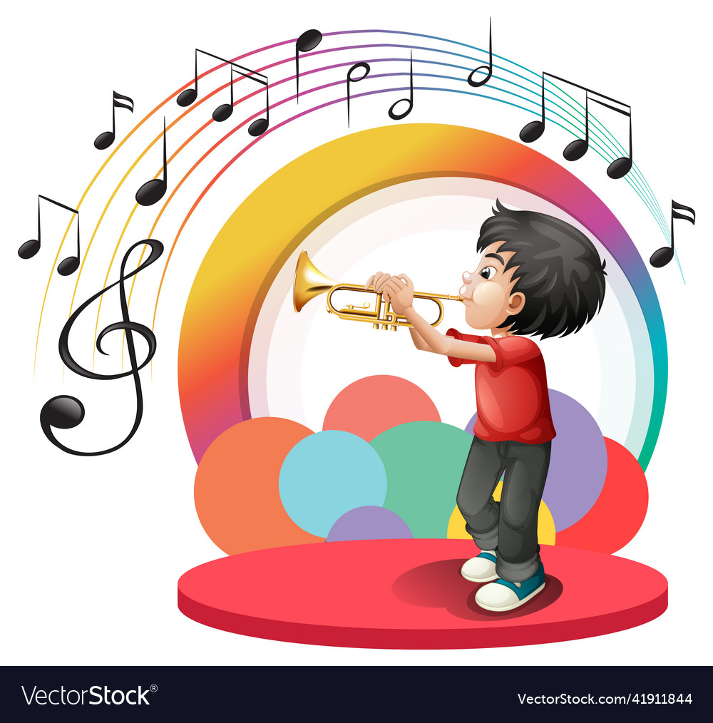 Cute cartoon character with music instrument Vector Image Cute cartoon character with music instrument Vector Image