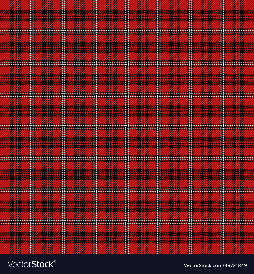 Christmas and new year plaid tartan Royalty Free Vector