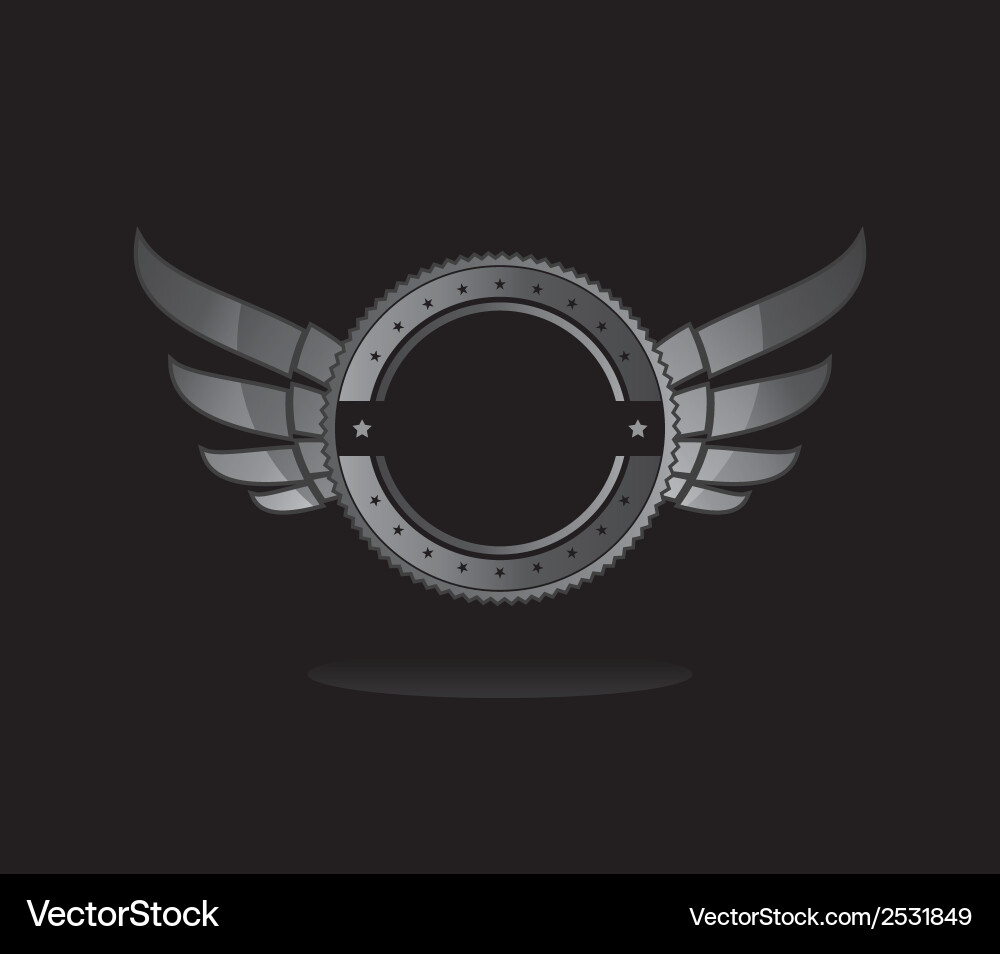 Wings icons Royalty Free Vector Image - VectorStock
