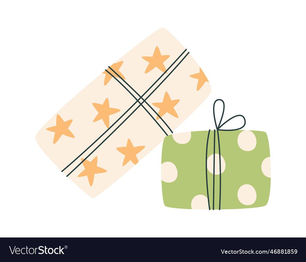 Gift box presents Royalty Free Vector Image - VectorStock