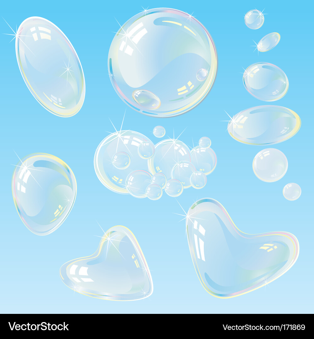 Bubbles Royalty Free Vector Image - VectorStock