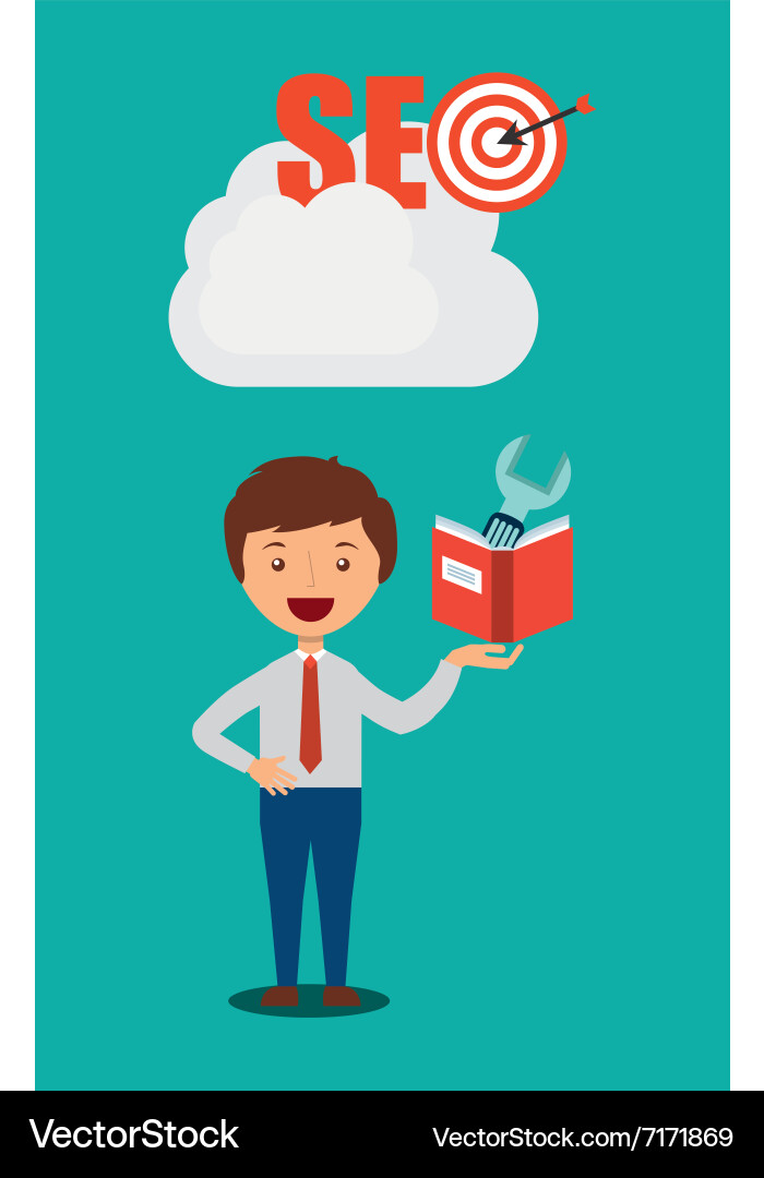 Search engine optimization Royalty Free Vector Image