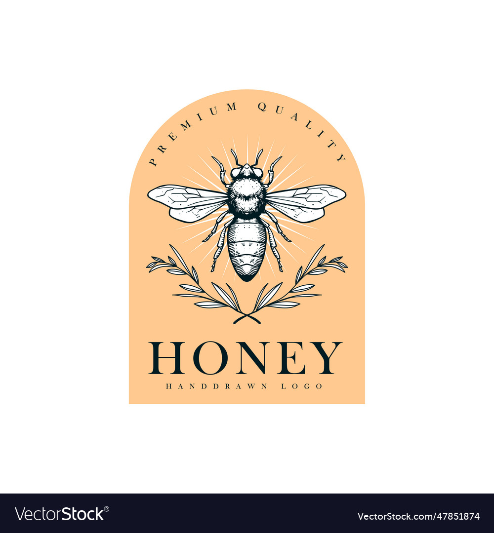 Honey bee logo