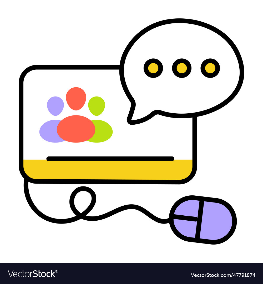 Online webinar Royalty Free Vector Image - VectorStock