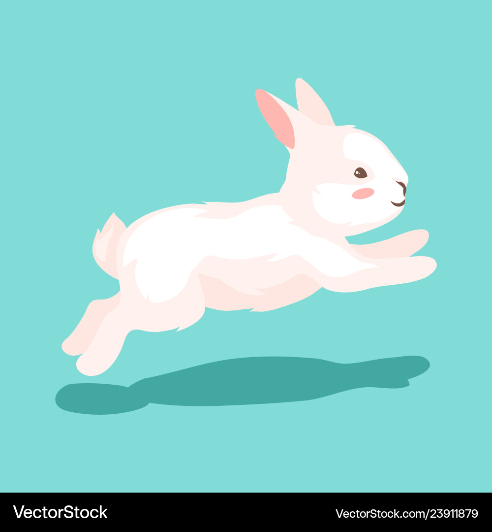 Cute easter bunny Royalty Free Vector Image - VectorStock