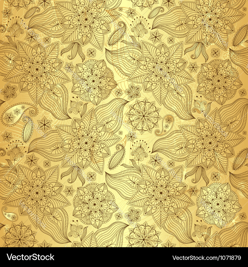 Lacy seamless pattern Royalty Free Vector Image