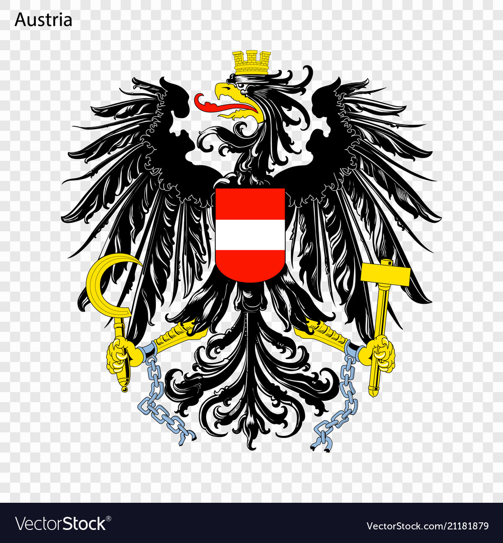 National emblem or symbol Royalty Free Vector Image