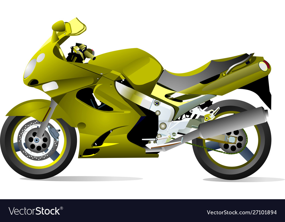 Motorcycle Royalty Free Vector Image - VectorStock