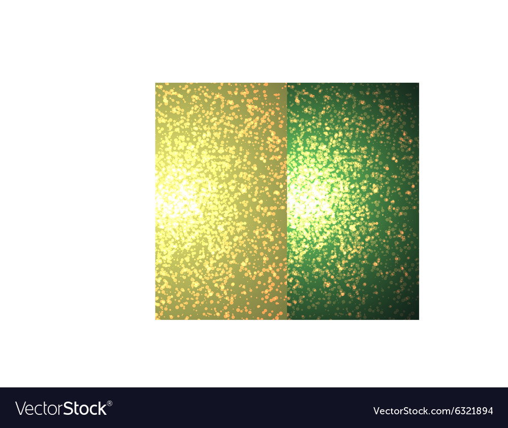 Set from 2 abstract shining bright backgrounds Vector Image