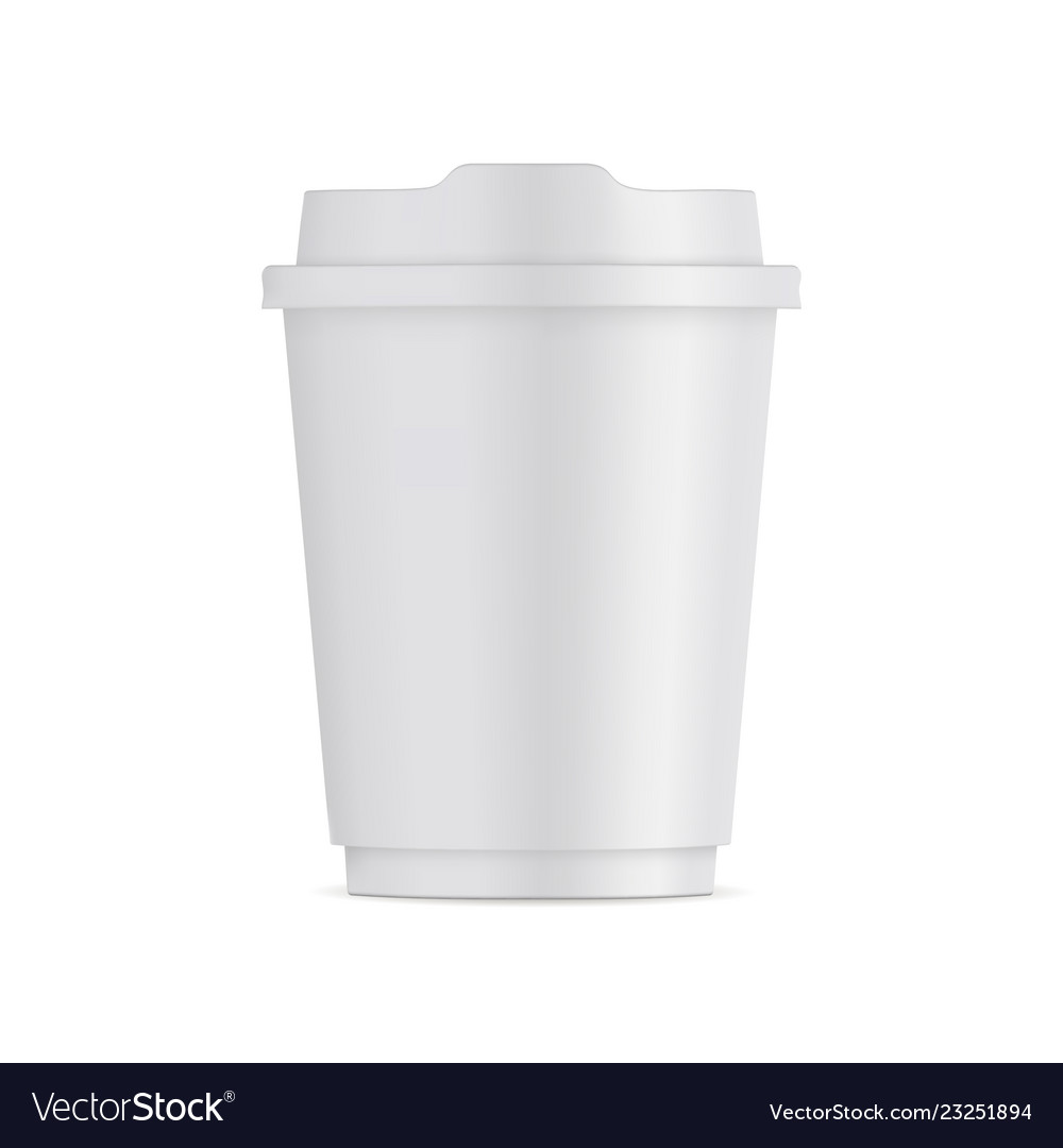 small paper cups with lids