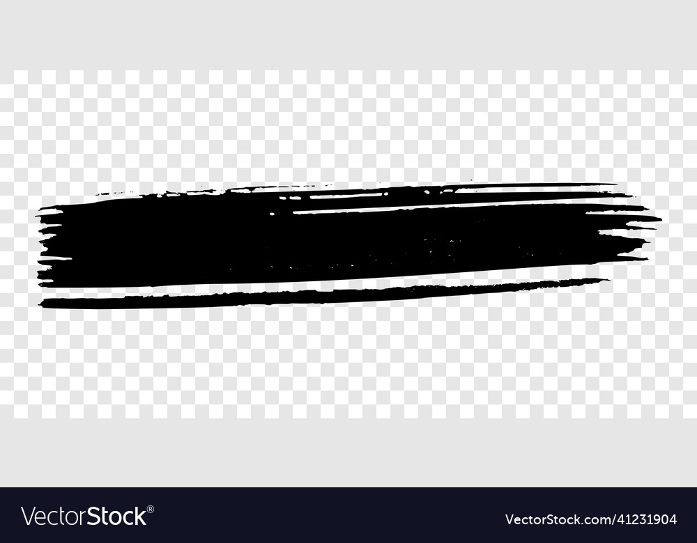 Black Paint Brush Stroke Shape Graphic by Vect_King · Creative Fabrica