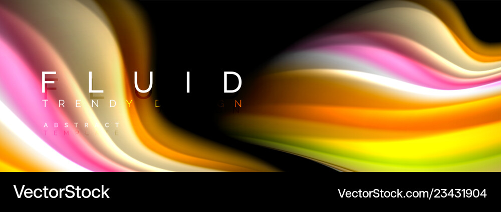 Creative Line Art Banner Background Abstract Vector Image