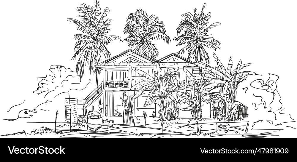 House Royalty Free Vector Image - VectorStock