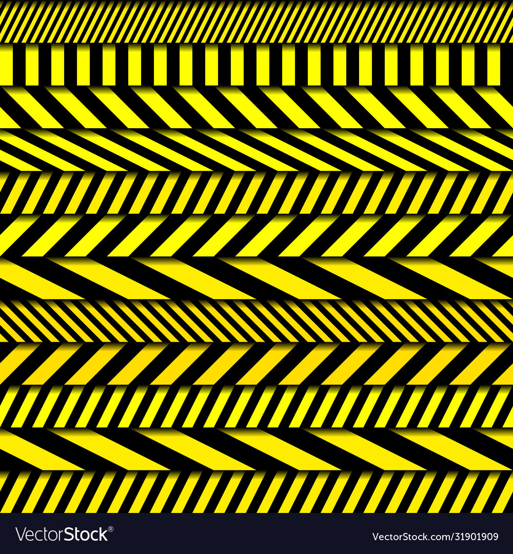 Pattern police line seamless image Royalty Free Vector Image