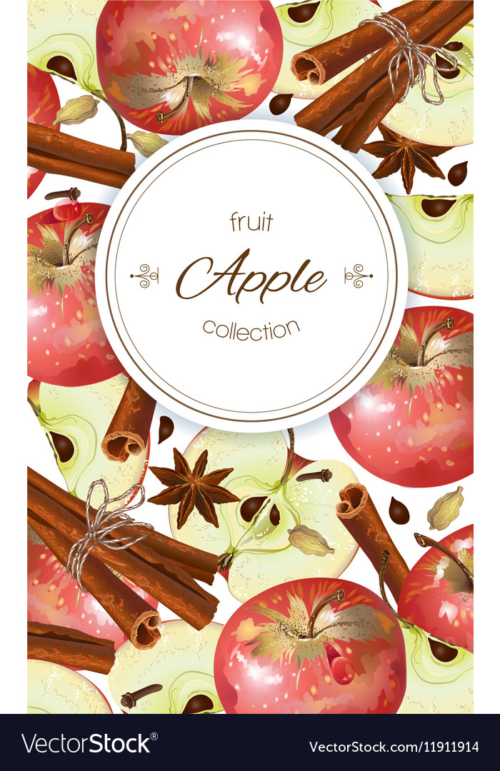 Apple banner Royalty Free Vector Image - VectorStock