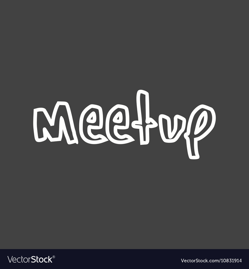 Meetup Royalty Free Vector Image - VectorStock