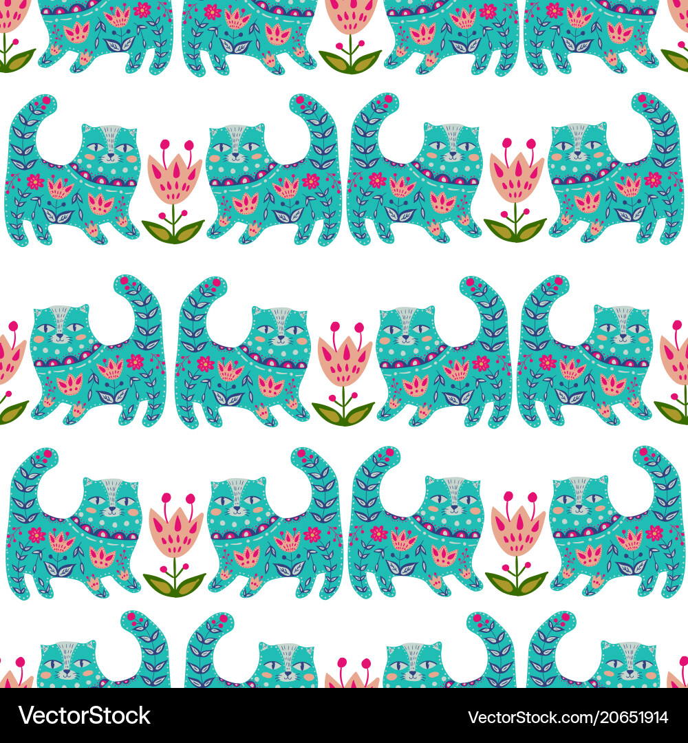 Seamless pattern colorful Royalty Free Vector Image