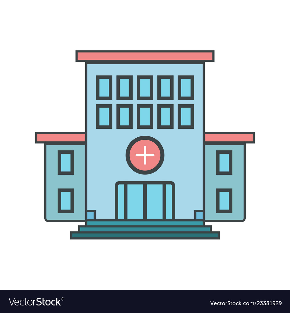 Hospital icon Royalty Free Vector Image - VectorStock