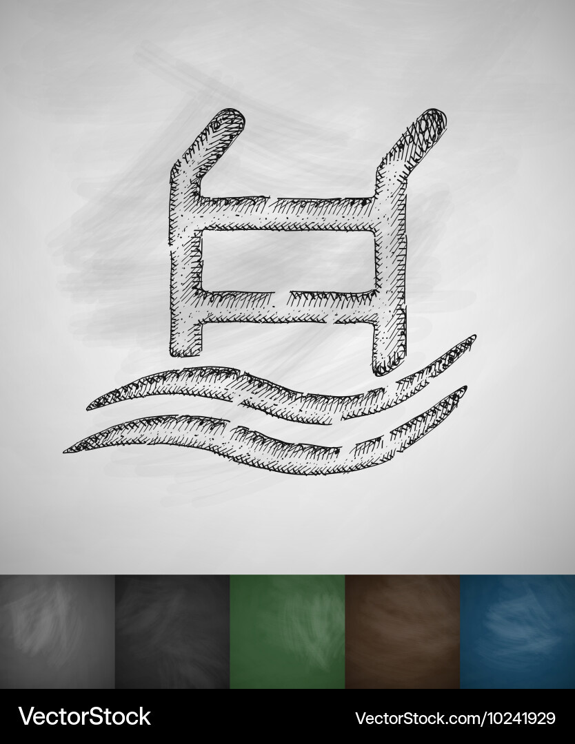 Pool icon Royalty Free Vector Image - VectorStock