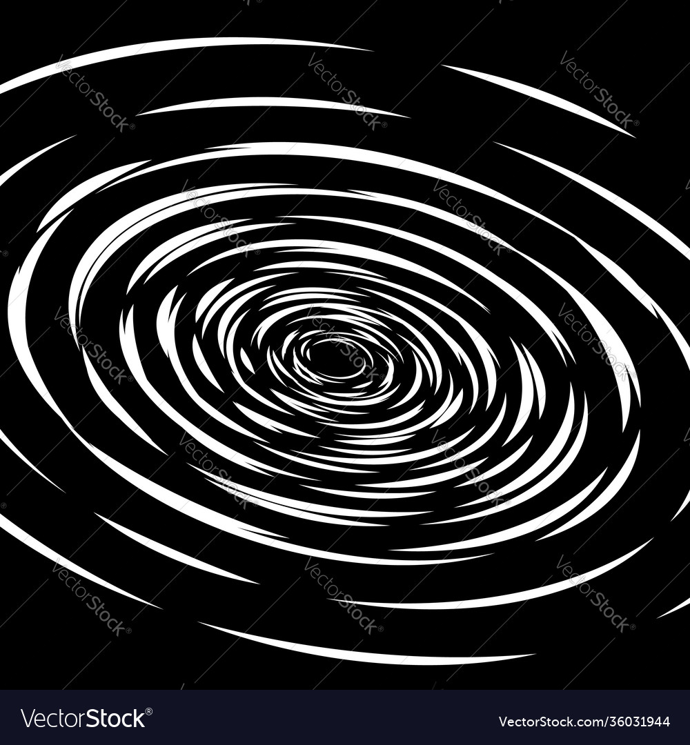 Cartoon vortex abstract background Royalty Free Vector Image