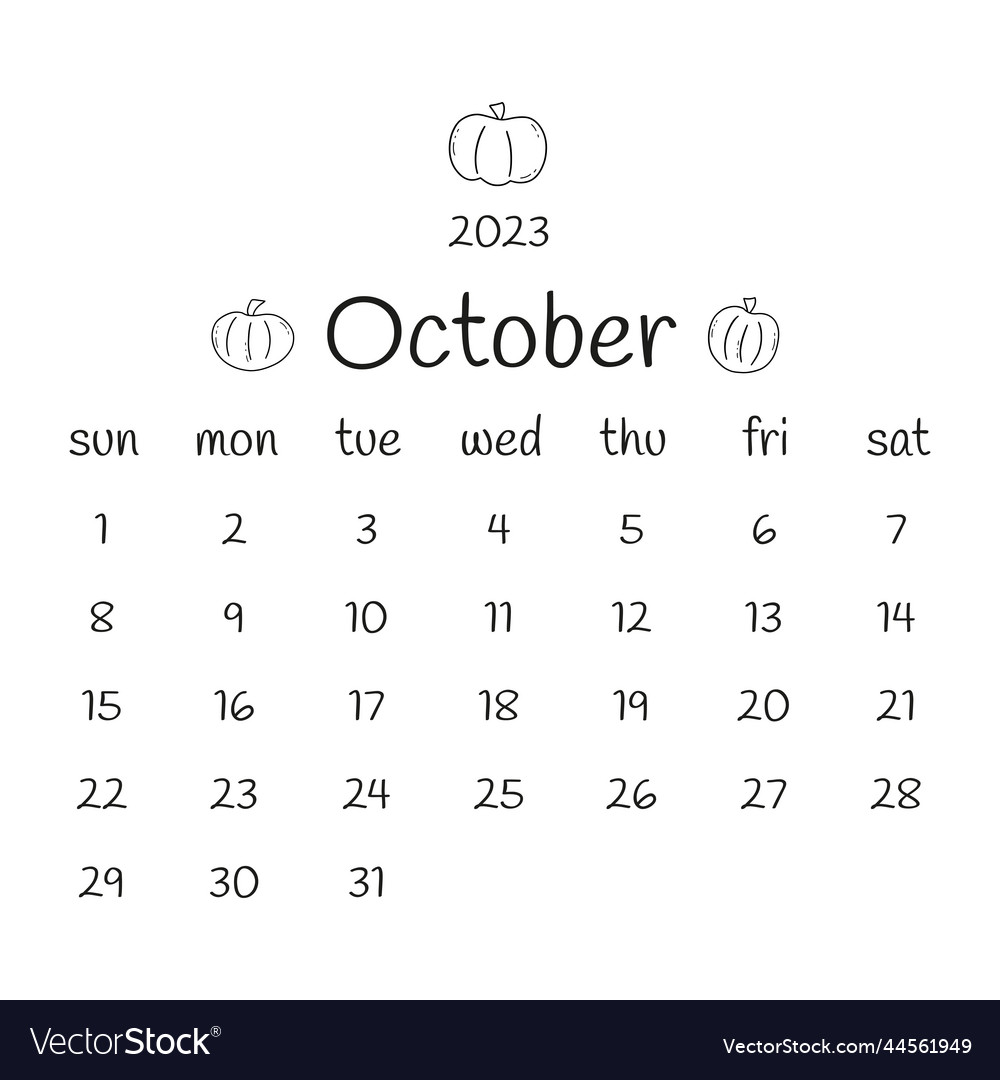 October Calendar Google - Dyane Yasmin