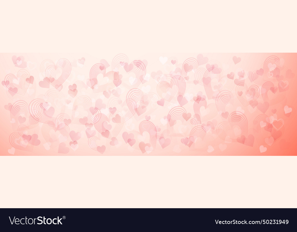 Background of hearts Royalty Free Vector Image