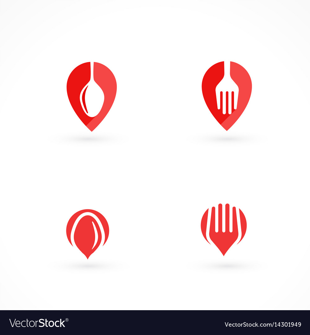 set of food restaurant logos restaurant logos images