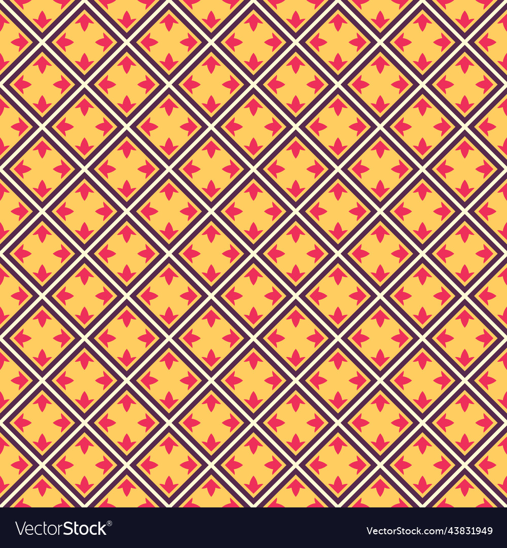 Tile pattern seamless simple design Royalty Free Vector