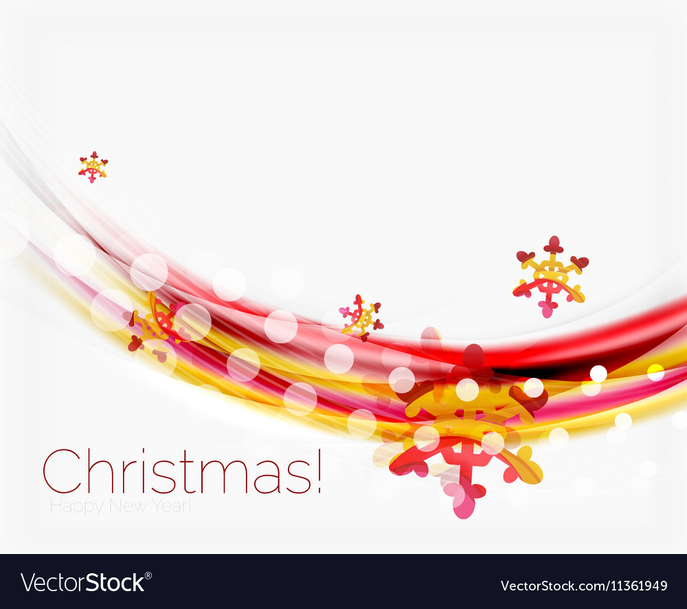 Wave with snow background Royalty Free Vector Image