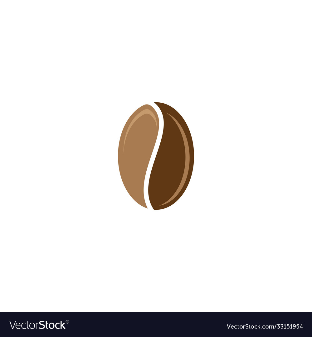 Coffee beans logo Royalty Free Vector Image - VectorStock