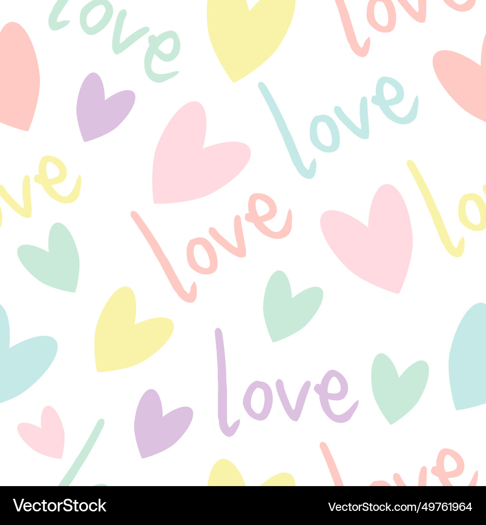 Love pattern heart Royalty Free Vector Image - VectorStock
