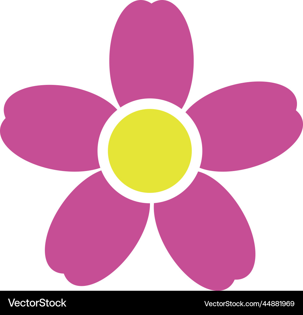 Flower Royalty Free Vector Image - VectorStock