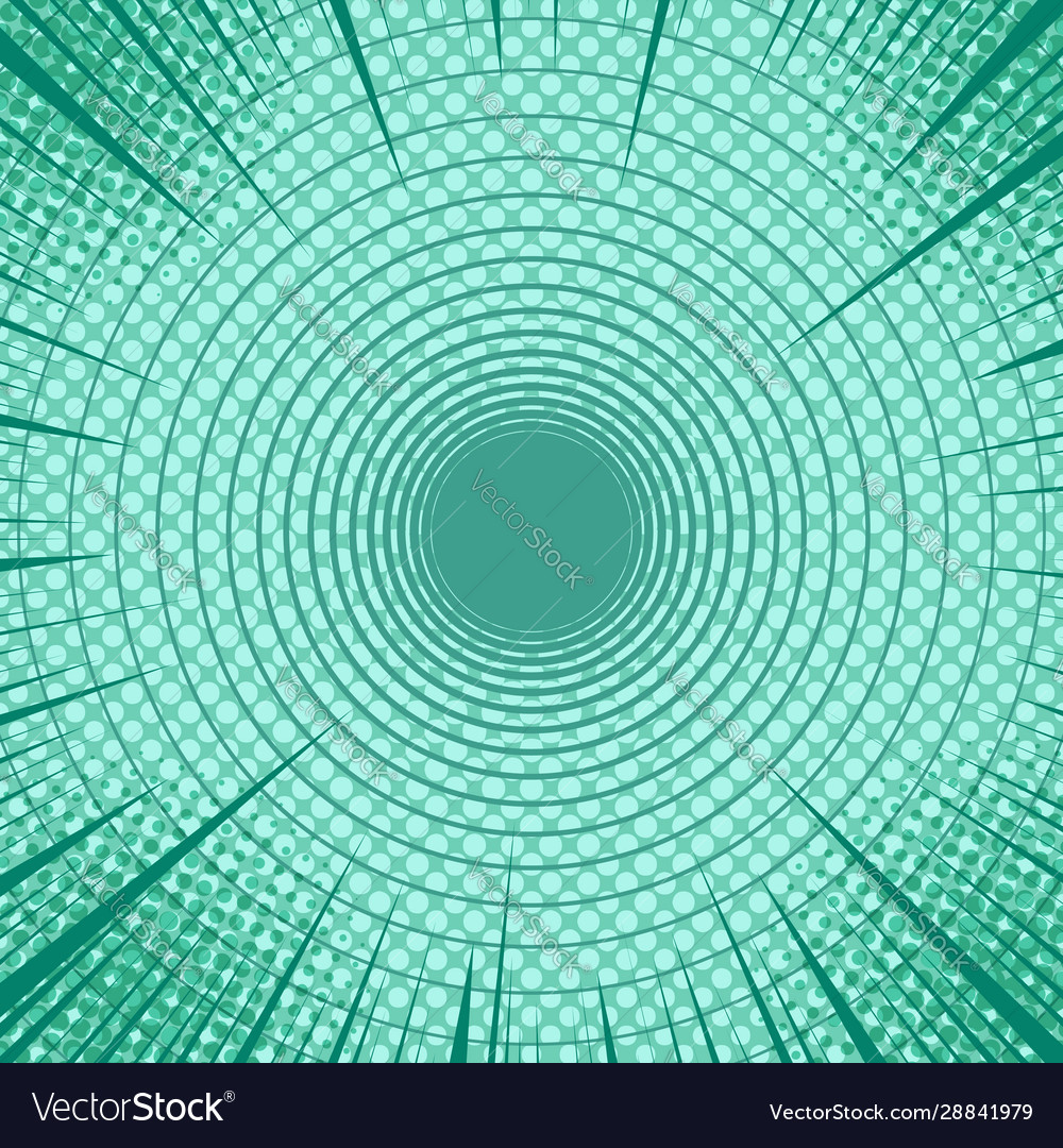 Abstract comic green background Royalty Free Vector Image