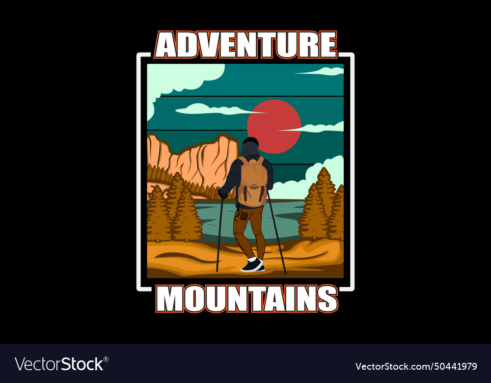 Adventure mountains design