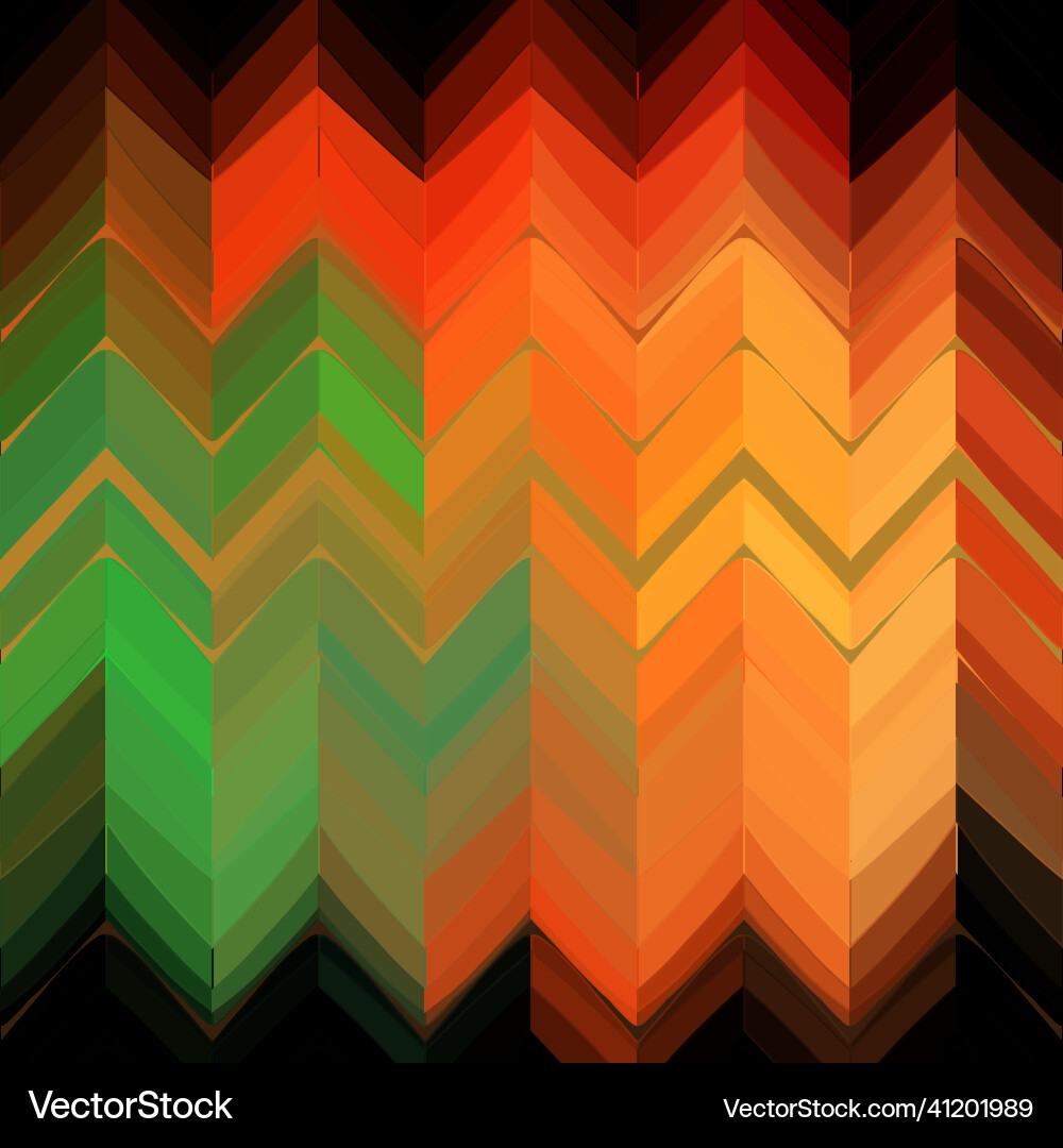 Ethnic zigzag pattern in retro colors aztec style Vector Image