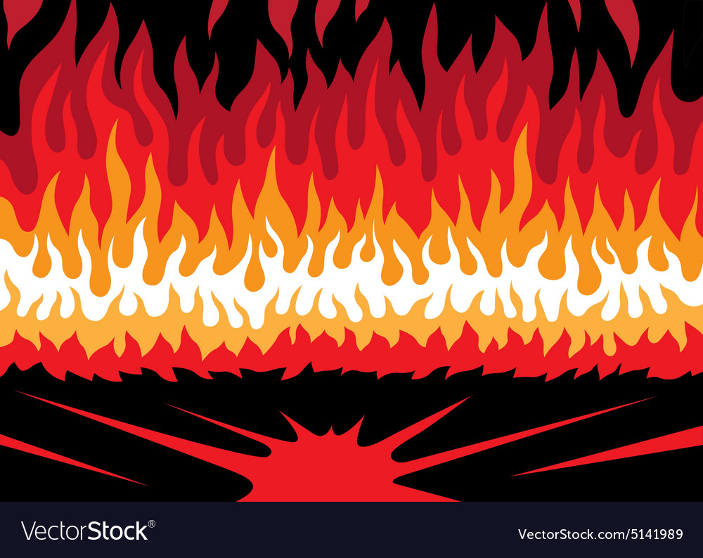 Fire abstract Royalty Free Vector Image - VectorStock