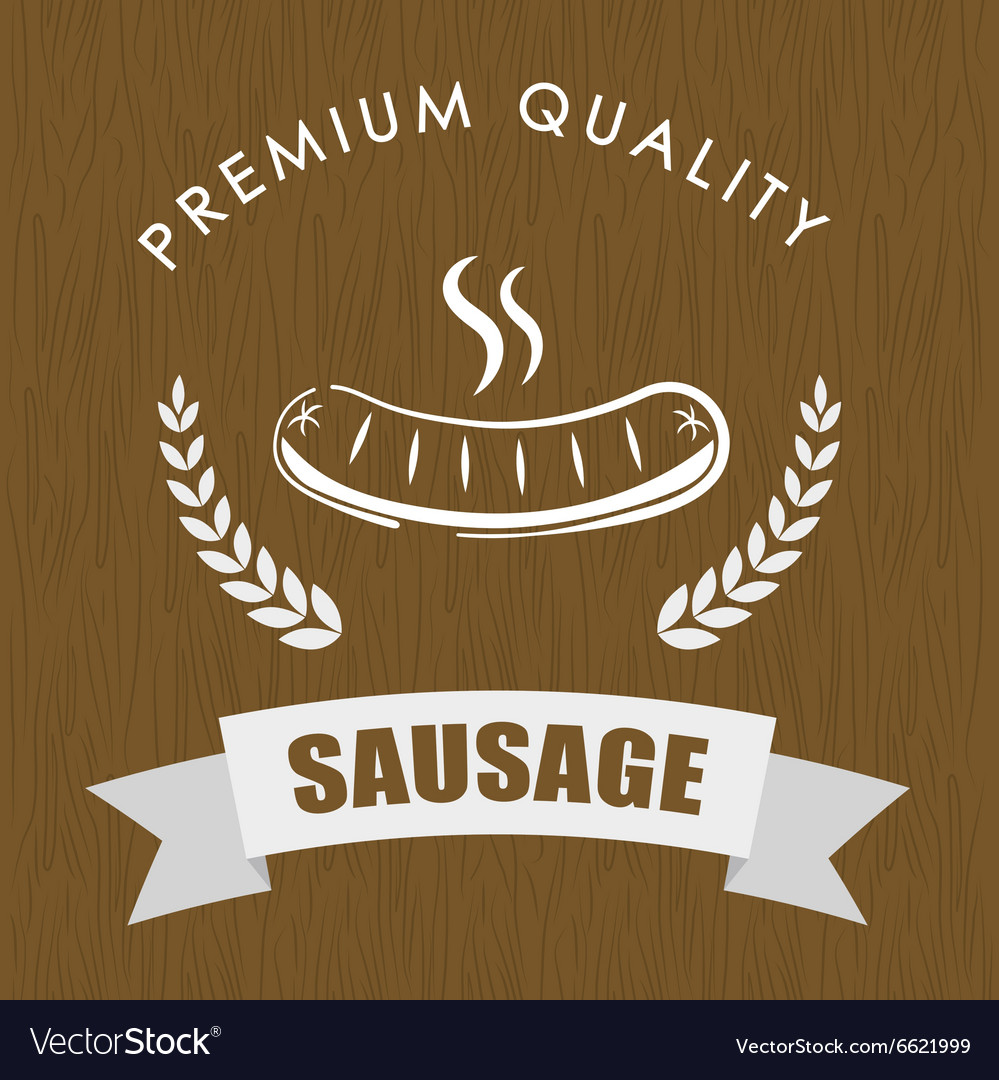 Bbq and butchery theme Royalty Free Vector Image