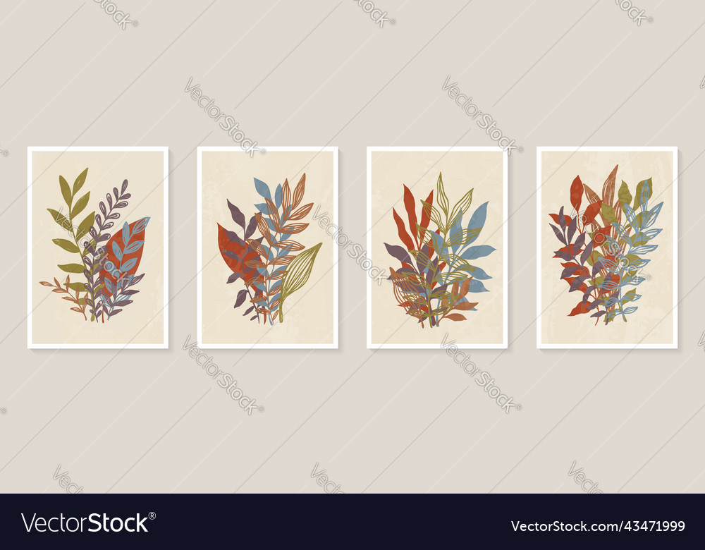 Creative minimalist abstract art background vector image Creative minimalist abstract art background