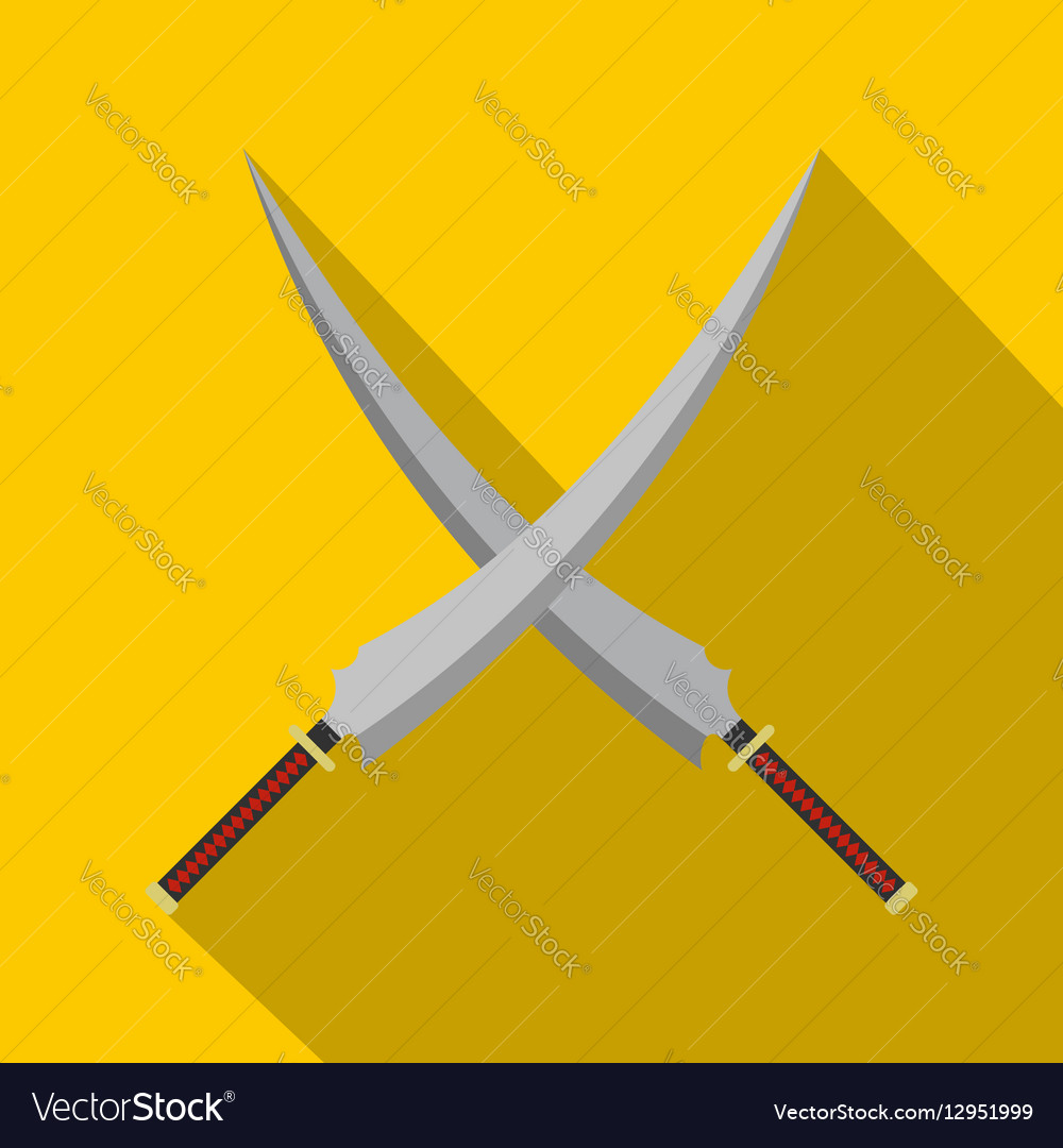 Premium Vector  Crossed swords icon combat with melee weapons