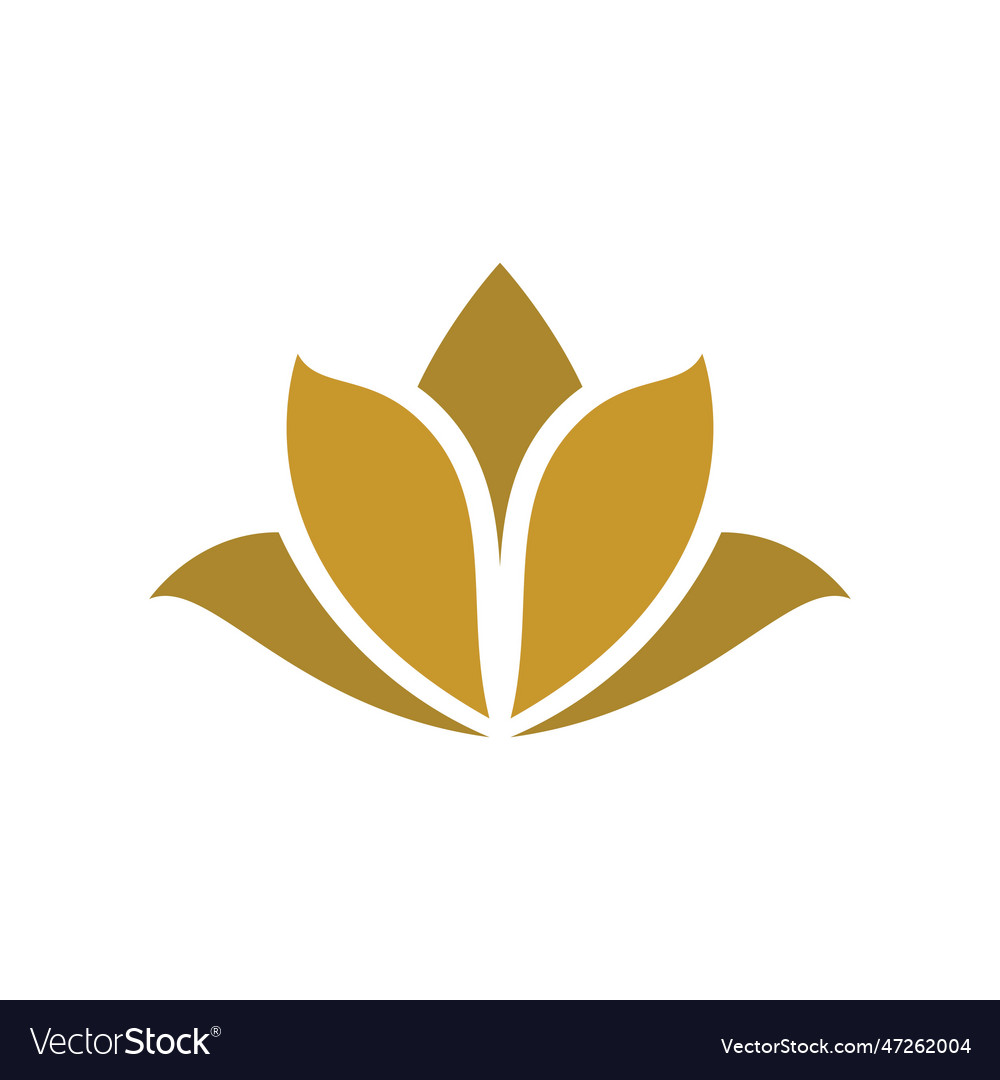 Beauty lotus logo images Royalty Free Vector Image