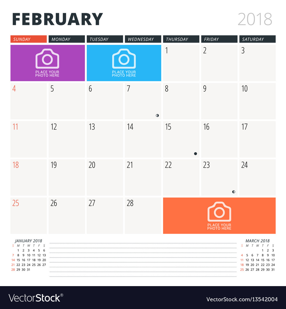 calendar planner for february