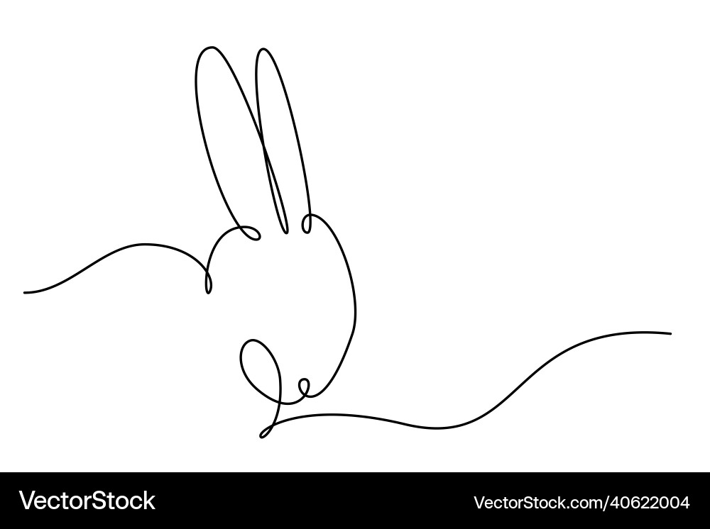 Happy easter bunny Royalty Free Vector Image - VectorStock