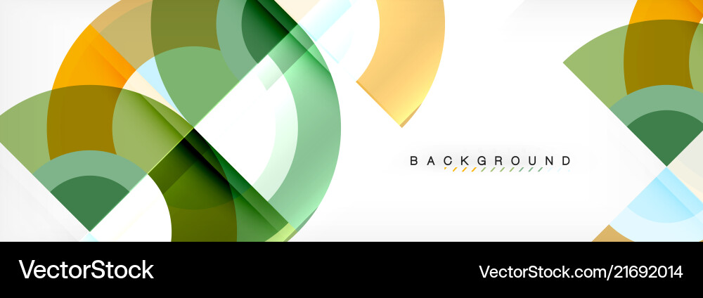 Circle abstract background Royalty Free Vector Image