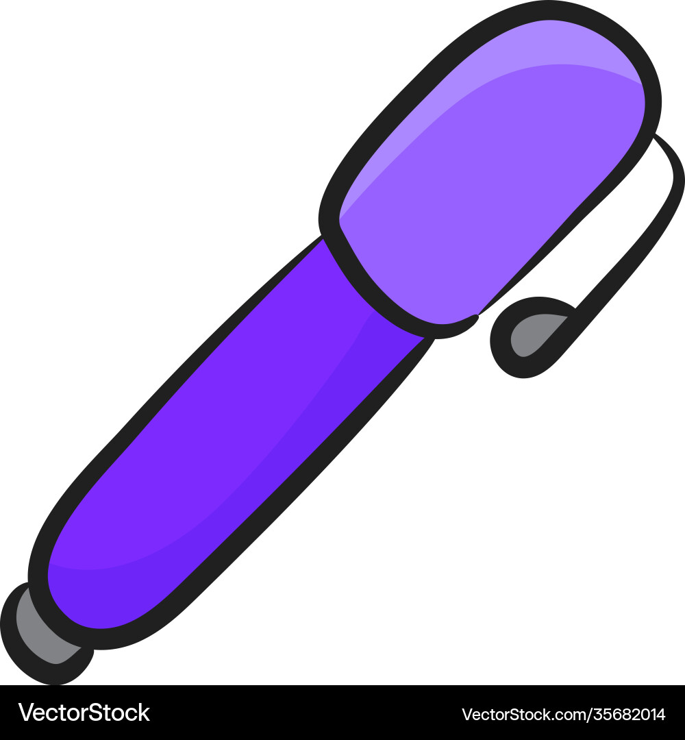 Pen Vector Image Pen Royalty Free Vector Image - VectorStock