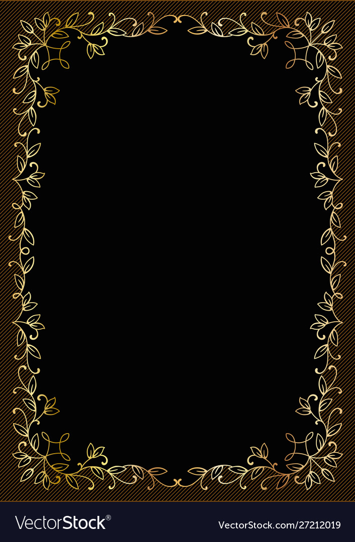 Certificate frame template vertical Royalty Free Vector