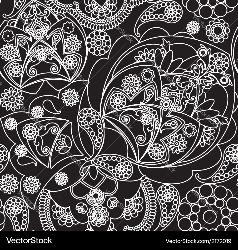 Floral pattern Royalty Free Vector Image - VectorStock