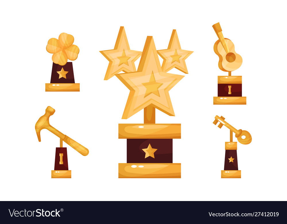 Set of with different kinds Royalty Free Vector Image