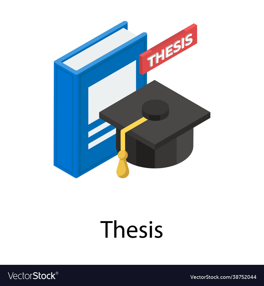 thesis vector art