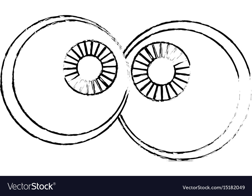 Crazy cartoon eyes Royalty Free Vector Image - VectorStock Crazy cartoon eyes Royalty Free Vector Image - VectorStock