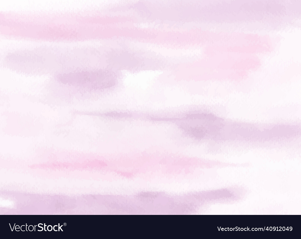 Watercolor stripes texture purple pink abstract Vector Image